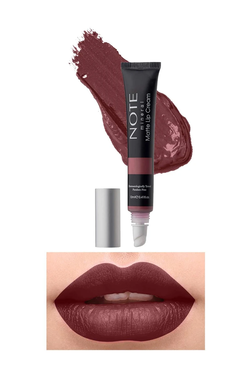 Note Cosmetics Matte Lip Cream - 04 Runway resmî ürün görseli