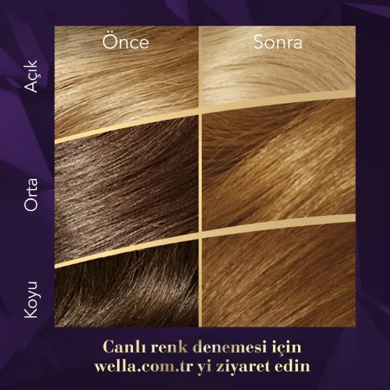 Wella Koleston Kit Saç Boyası - 12/1 Küllü Sari ürün görseli
