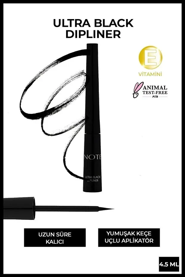 Note Dipliner Ultra Black Likit Eyeliner