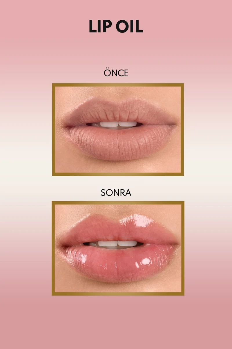Note Lip Oil Dudak Parlatıcısı - 10 Baby Pink - Pembe ton örneği