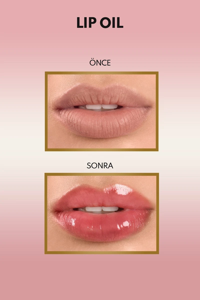 Note Lip Oil Dudak Parlatıcısı - 40 Sugar Red - Kırmızı ton örneği
