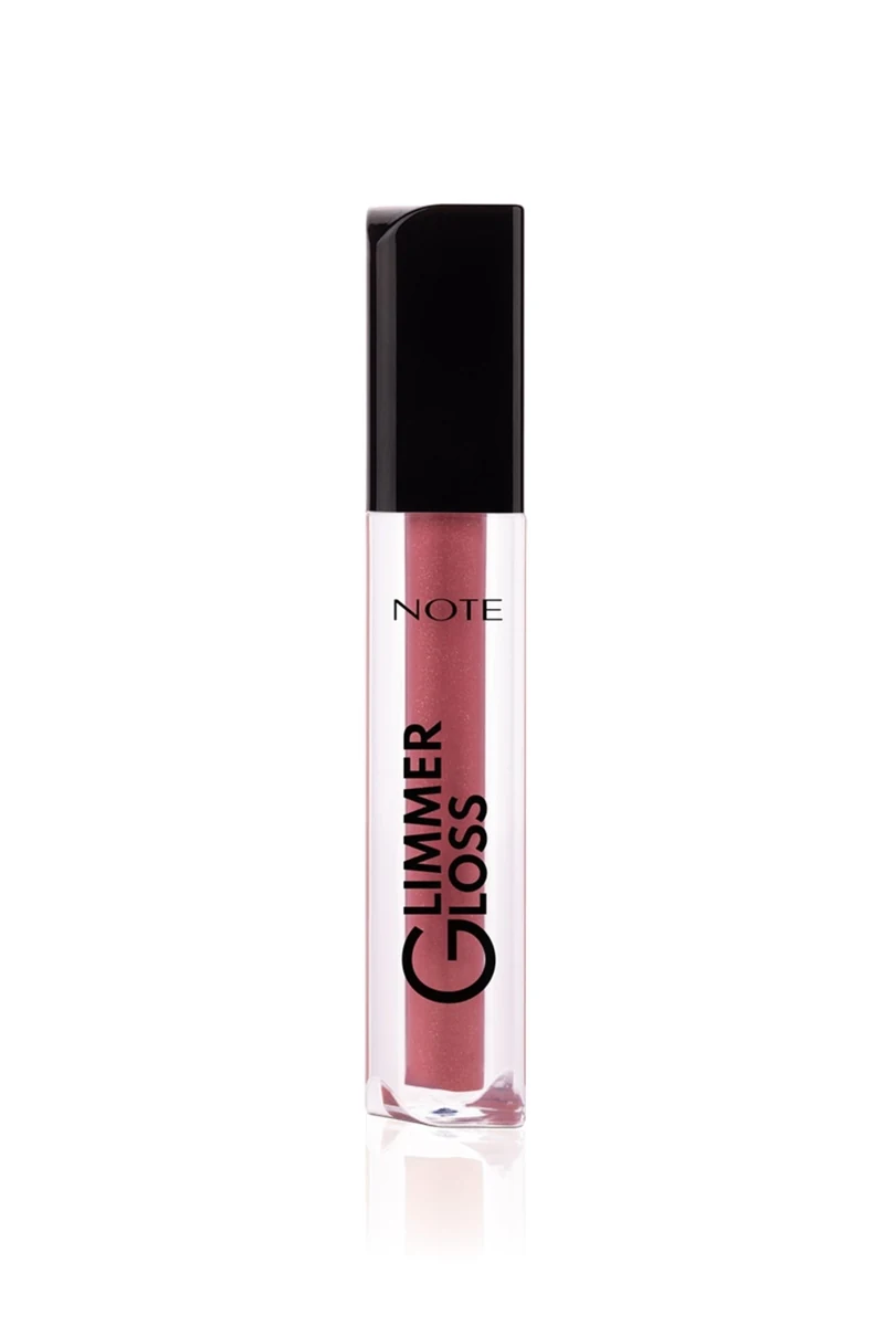 Note Glimmer Gloss Rose Sorbet Lip Gloss - 50 Rose Sorbet resmî ürün görseli