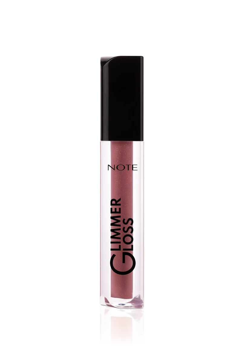 Note Glimmer Gloss Rose Sorbet Lip Gloss - 40 Rosy Wood resmî ürün görseli
