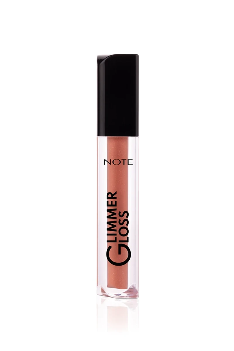 Note Glimmer Gloss Rose Sorbet Lip Gloss - 10 Poppy Coral resmî ürün görseli
