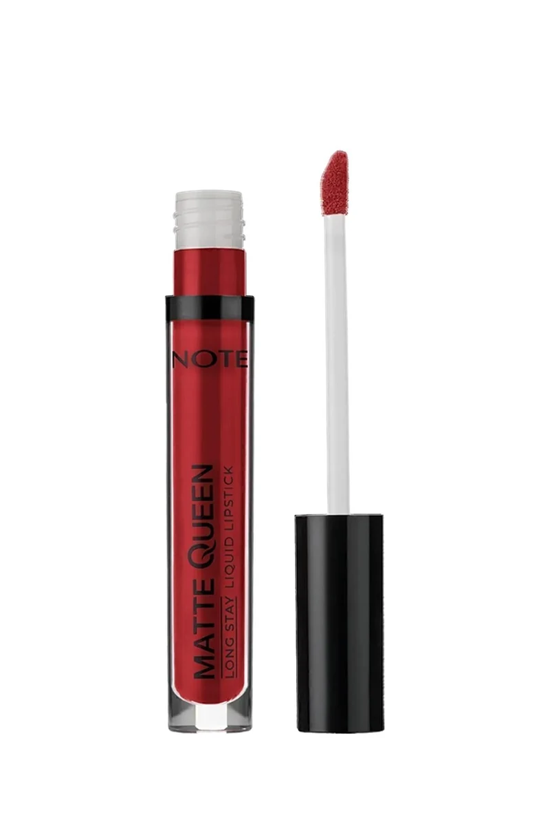 Note Matte Queen Mat Ruj Yoğun Renkli Lipstick - 15 Magestic Red - Kırmızı resmî ürün görseli