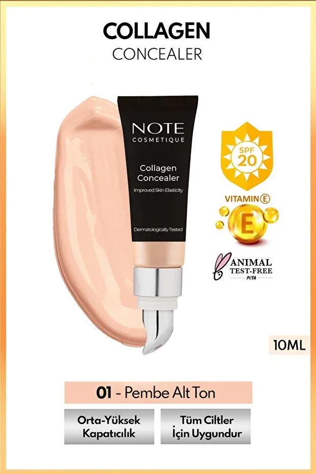 Note Collagen SPF 20 Göz Altı Kapatıcısı - 01 Açık