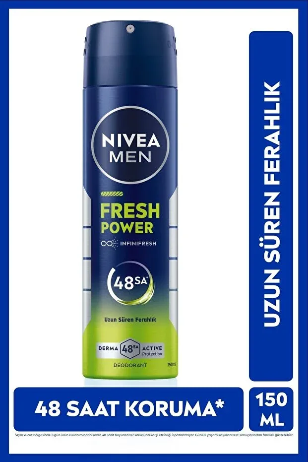 Nivea Deodorant Sprey Ferah Koruma - Fresh Power