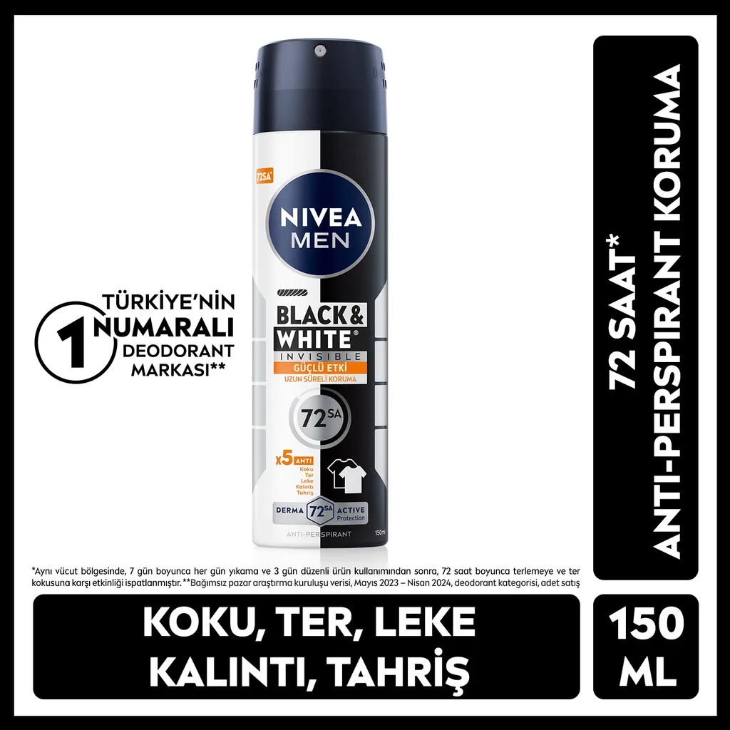Nivea Deodorant Sprey Ferah Koruma - Ultimate İmpact