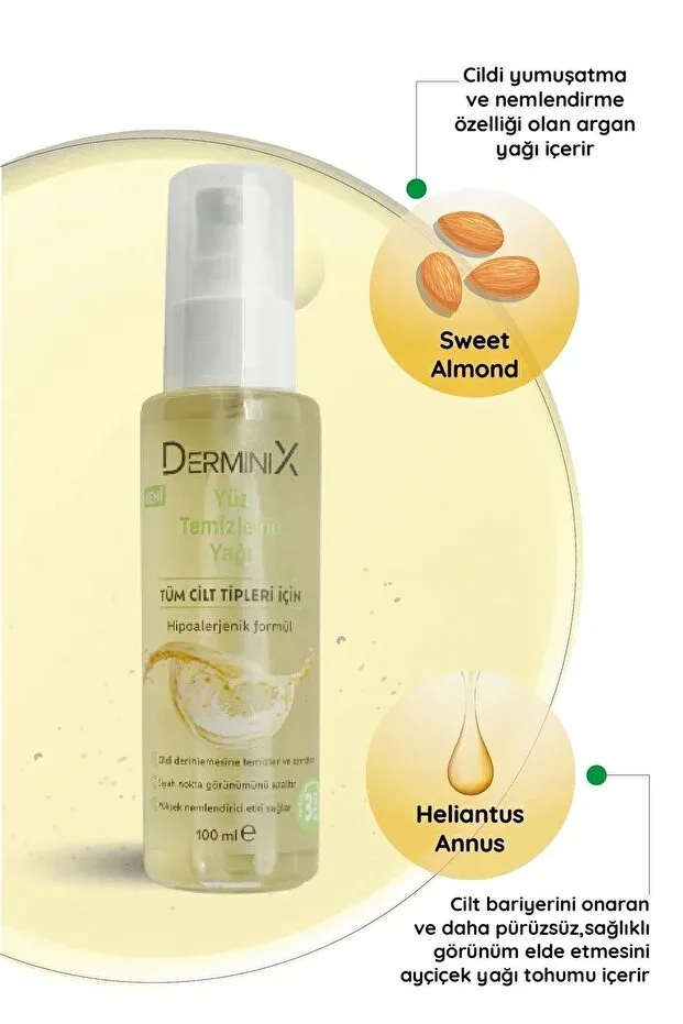 Derminix Yüz Temizleme Suyu - Tüm Ciltler İçin