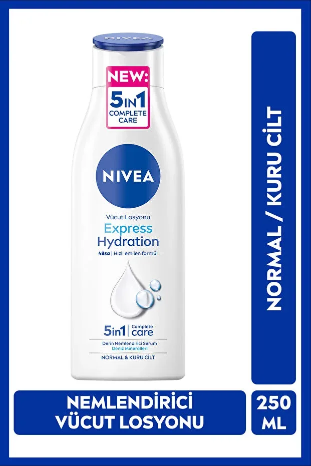 NIVEA Besleyici Vücut Sütü Yoğun Nem 400 ml - Express Hydration