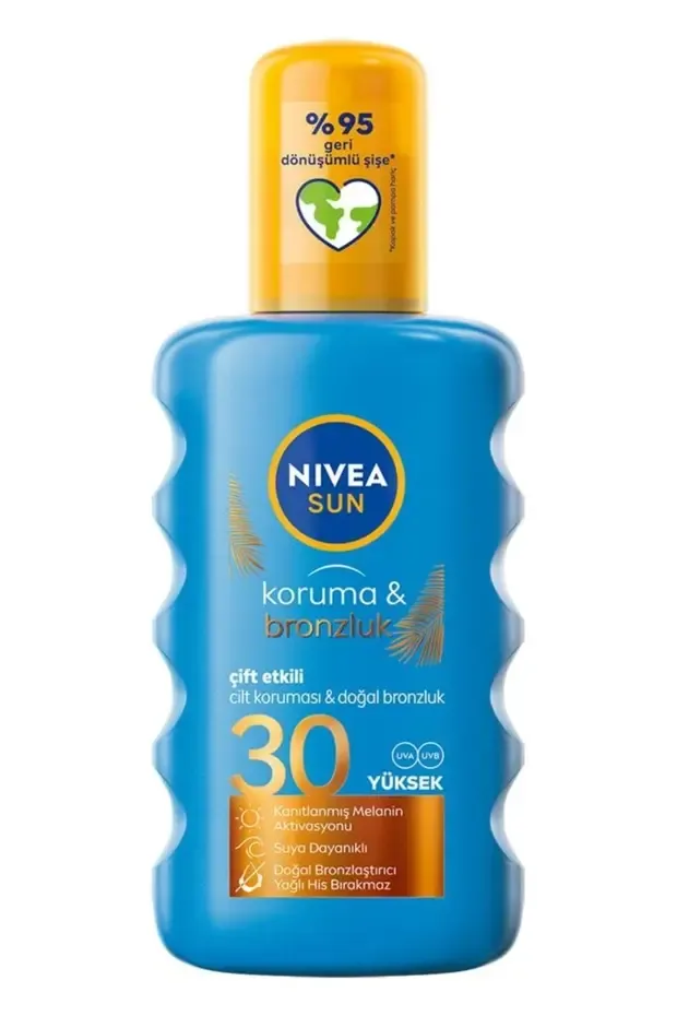 NIVEA Sun SPF 30 Bronzluk Artırıcı Sprey