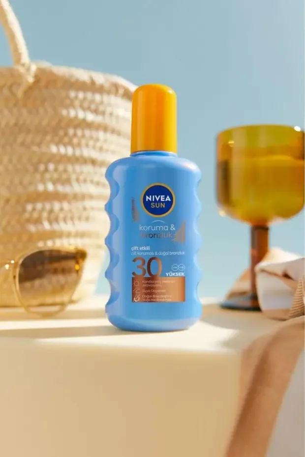 NIVEA Sun SPF 30 Bronzluk Artırıcı Sprey