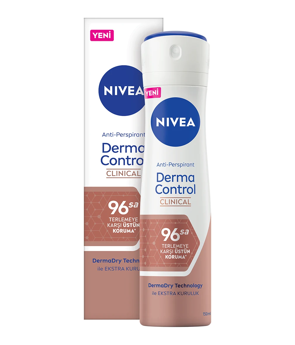 NIVEA Kadın Deodorant Sprey 150 ml - Control Clinical resmî ürün görseli