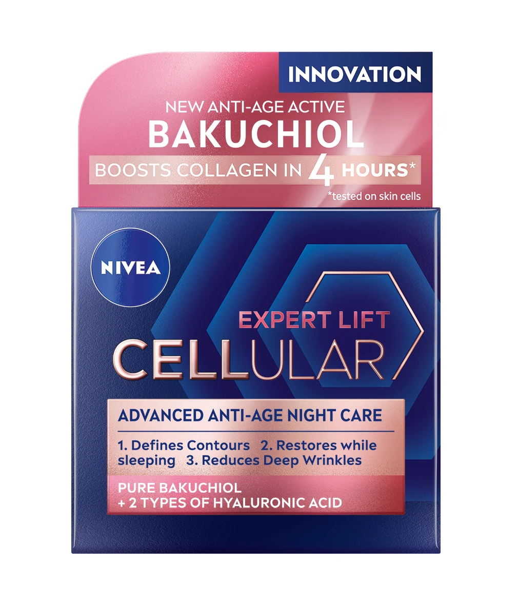NIVEA Cellular Expert Lift Krem 50 ml - Gece Bakım kutu