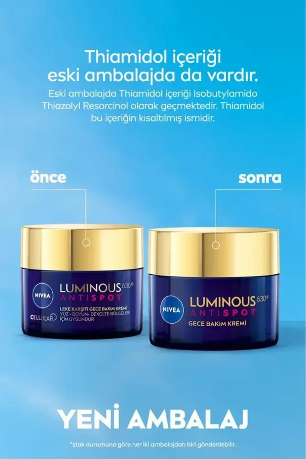 NIVEA Luminous630 Gece Kremi 50 ml