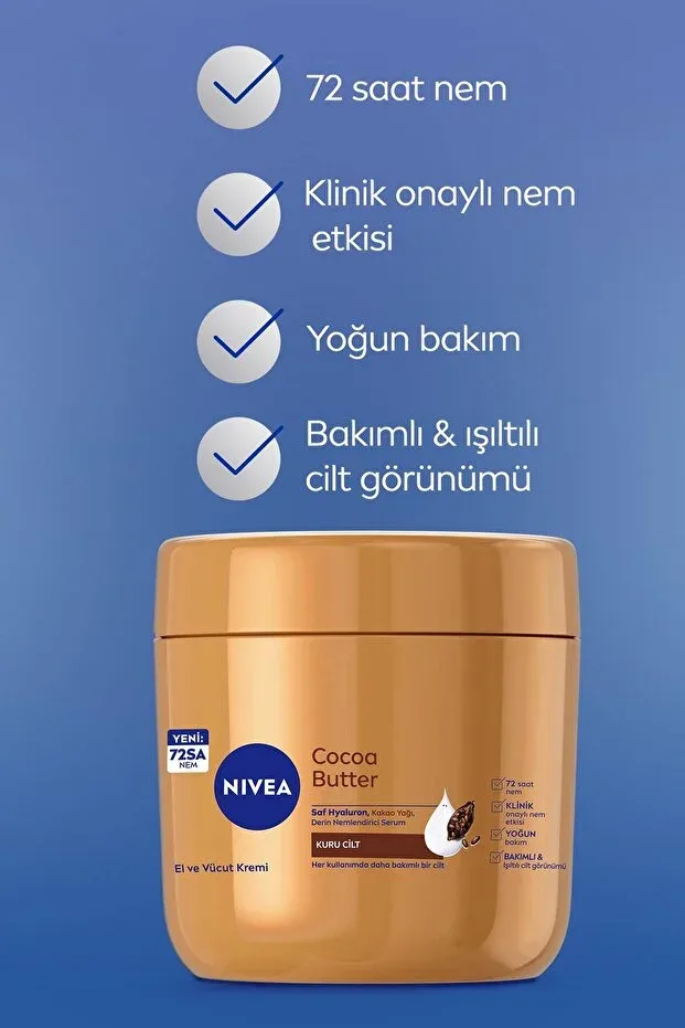 NIVEA Cocoa Butter Vücut Kremi 400 ml