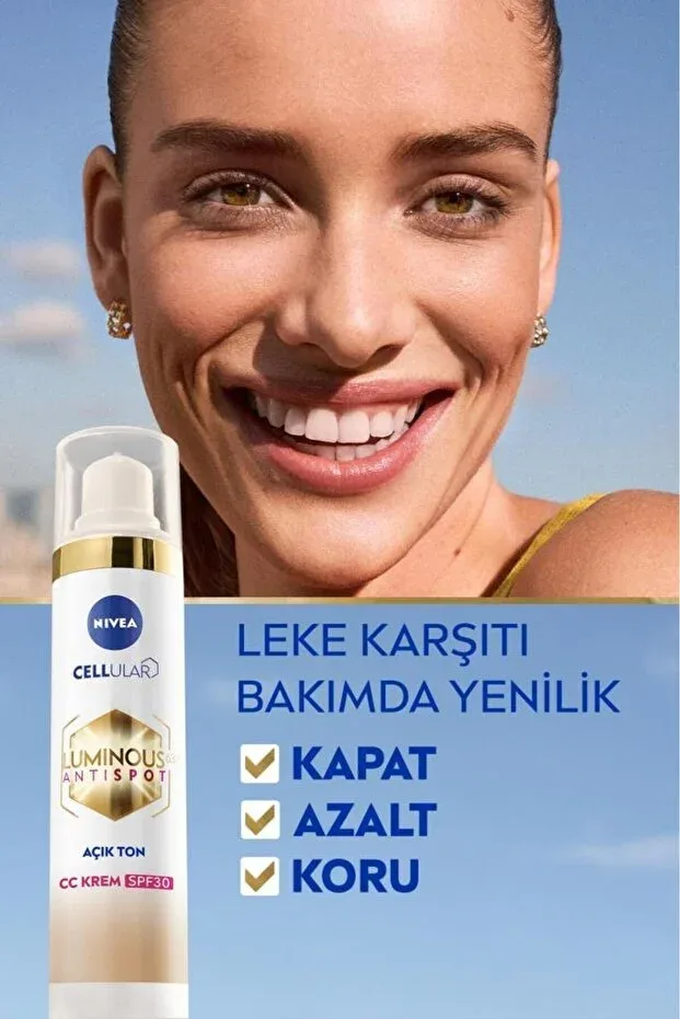 NIVEA Luminous630 CC Krem Açık Ton 40 ml
