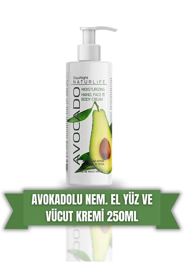 Naturlife El Yüz Vücut Kremi 250 ml - Avokado