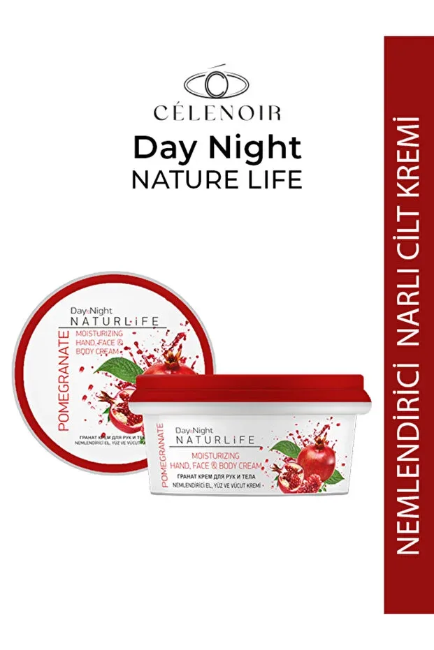 Naturlife Celenoir El ve Vücut Kremi 50 ml - Nar Özlü