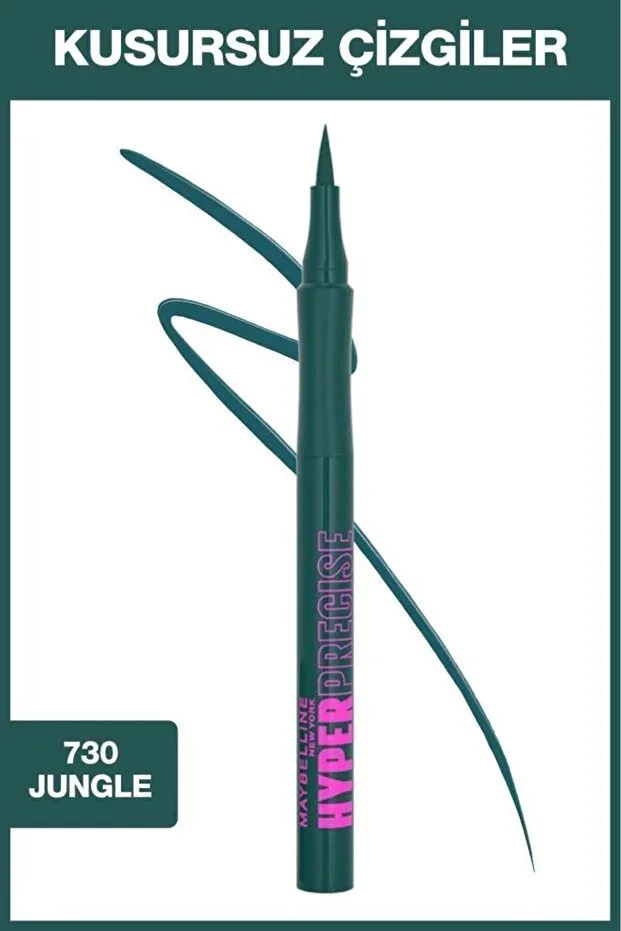 Maybelline Hyper Precise All Day Eyeliner - 730 Jungle Green