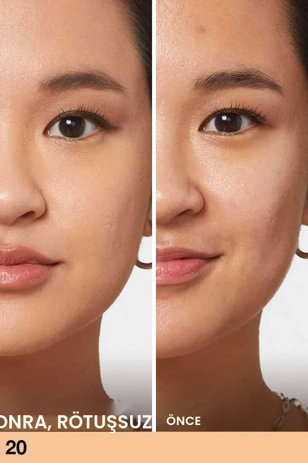 Maybelline Fit Me Likit Kapatıcı - 20 Sand ton örneği