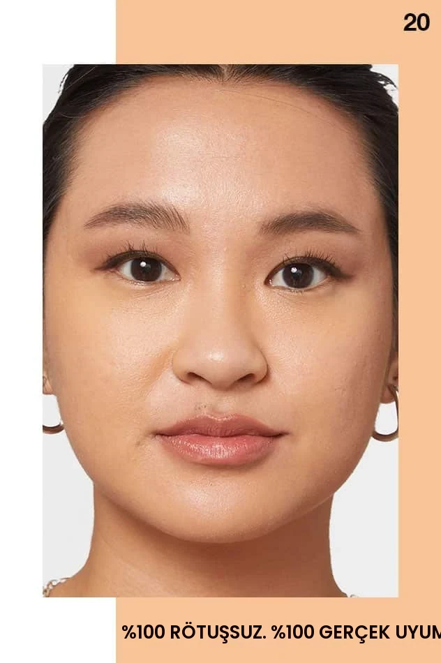 Maybelline Fit Me Likit Kapatıcı - 20 Sand ton örneği