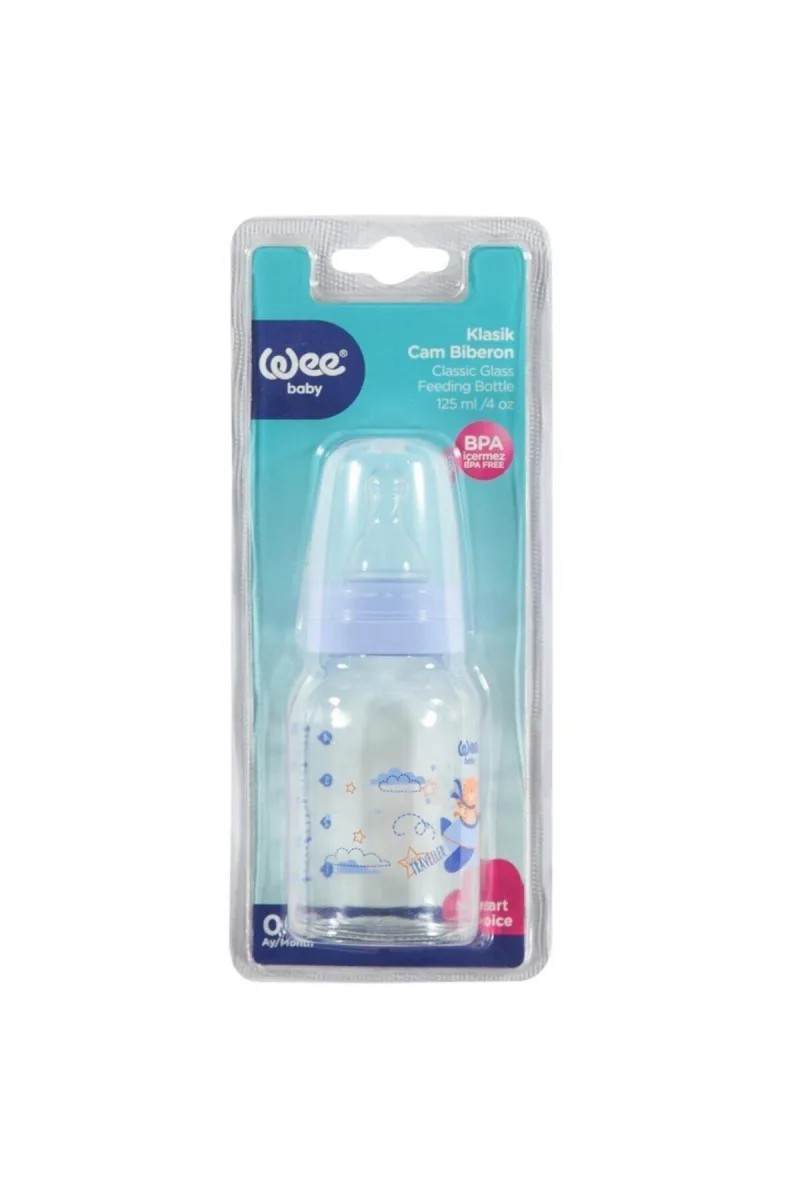 Wee Baby Klasik Plus 180 ml - CAM BIBERON 125 ML 0-6 ay