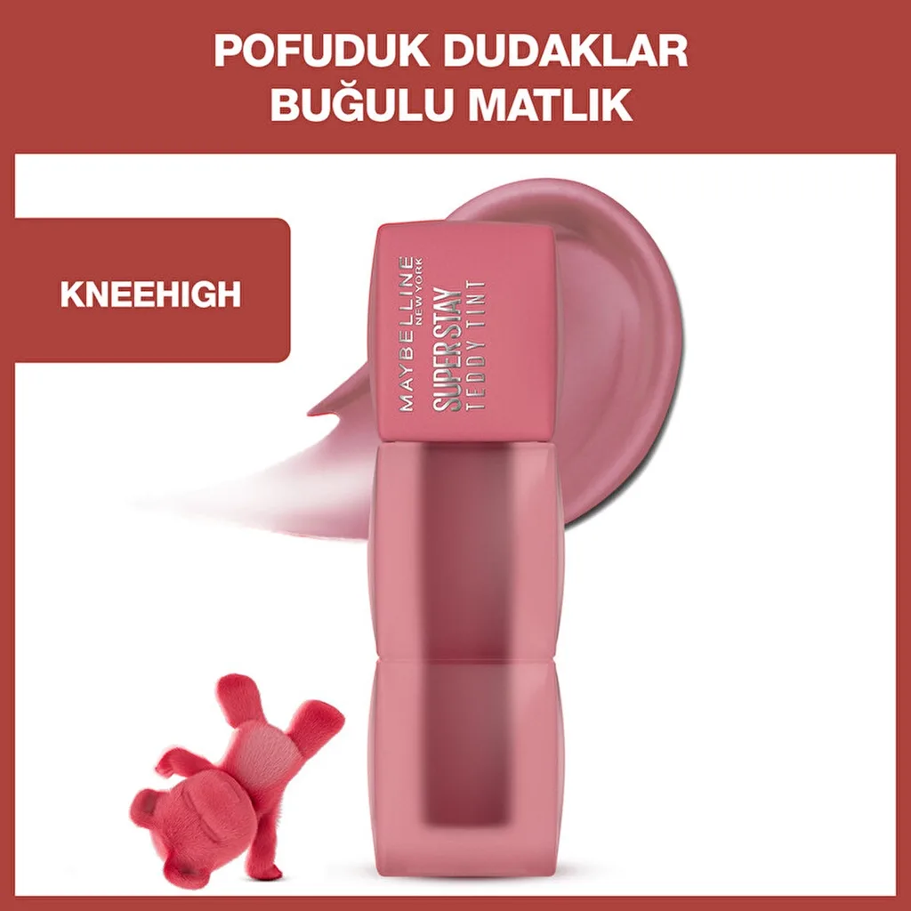 Maybelline Super Stay Teddy Tint Likit Mat - 55 Knee High