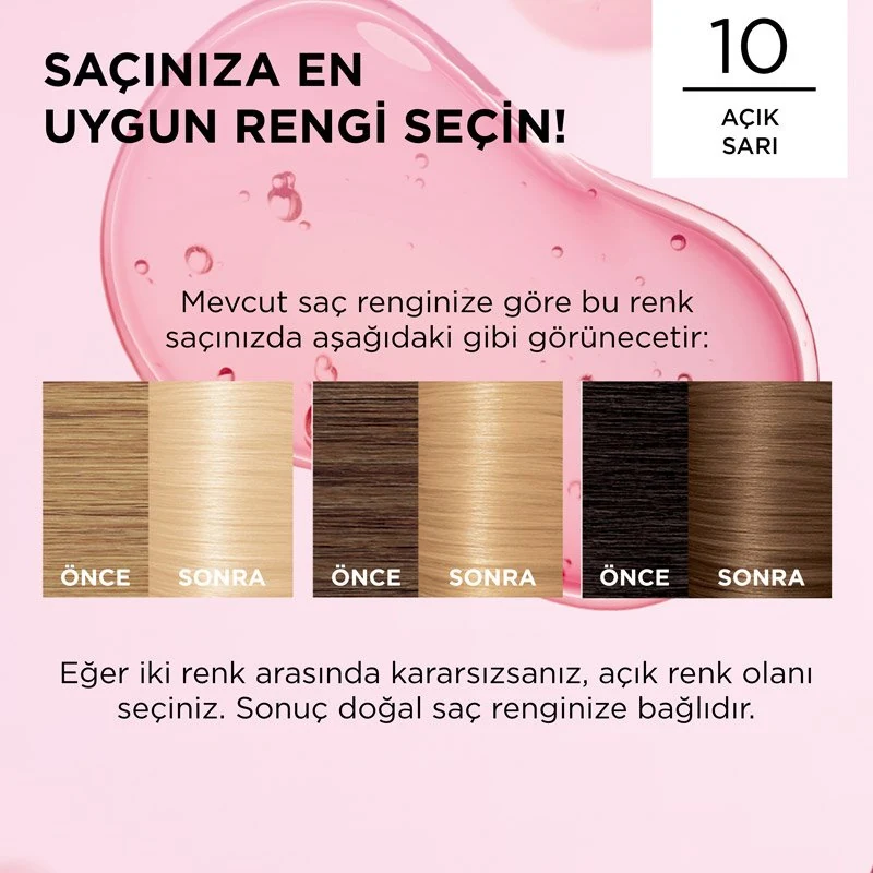 L'Oreal Excellence Cool Creme Saç Boyası - 10 Açık Sarı ürün görseli