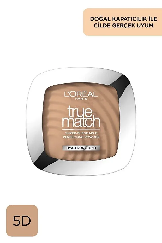 L'Oreal Paris True Match Powder Pudra - 5.D/5.W Golden Sand