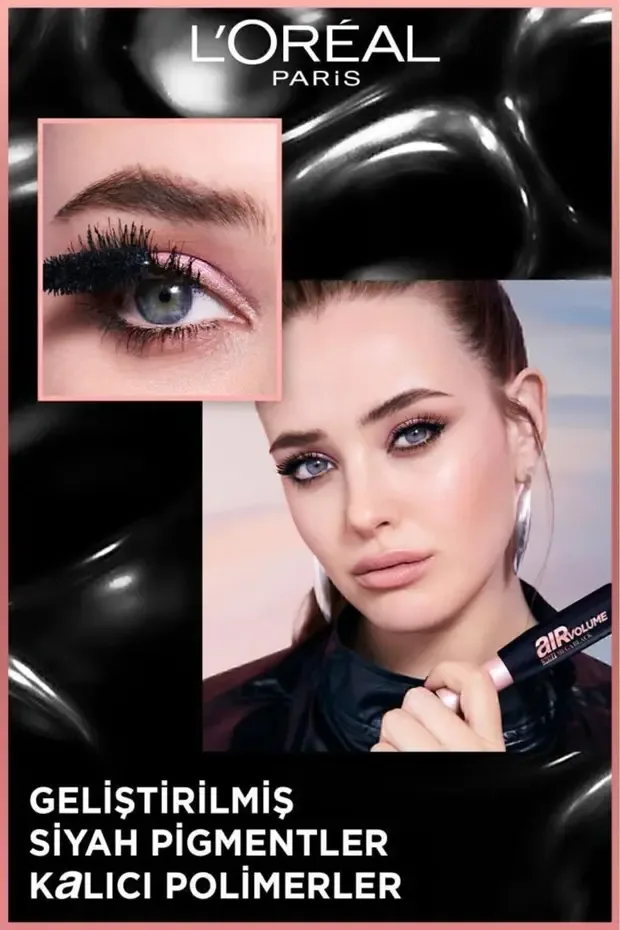 L'Oreal Air Mega Black Hacim Veren Maskara