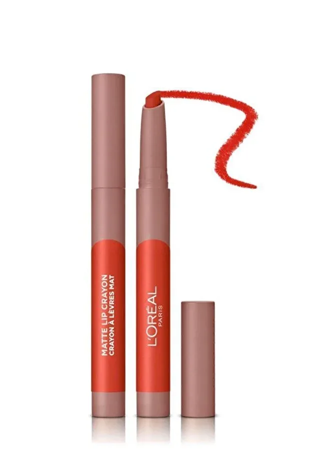 L'Oreal Infaillible Matte Lip Crayon Ruj - 110 Caramel Rebel