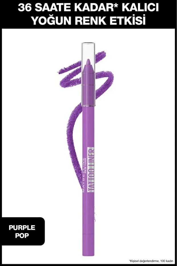 Maybelline Tattoo Liner Jel Göz Kalemi Mor