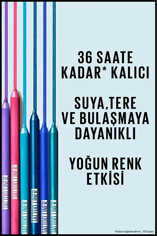 Maybelline Tattoo Liner Jel Göz Kalemi Mor