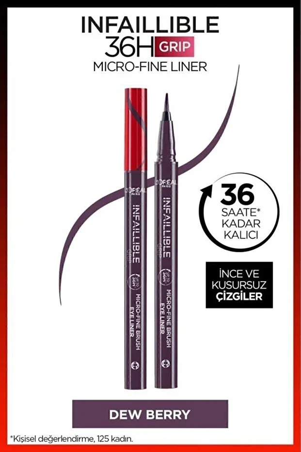 L'Oreal Infaillible 36H Micro Eyeliner - 04 Dew Berry