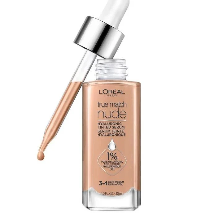 L'Oreal True Match Nude Serum Fondöten - 3 4 Light Medium ürün görseli