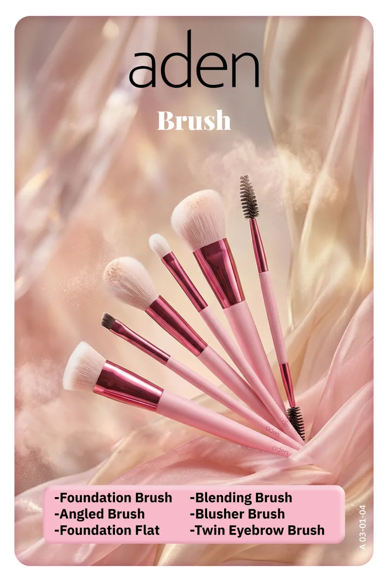 Aden Makyaj Fırçası - Foundation Brush Flat / Düz Fondöten Fırçası