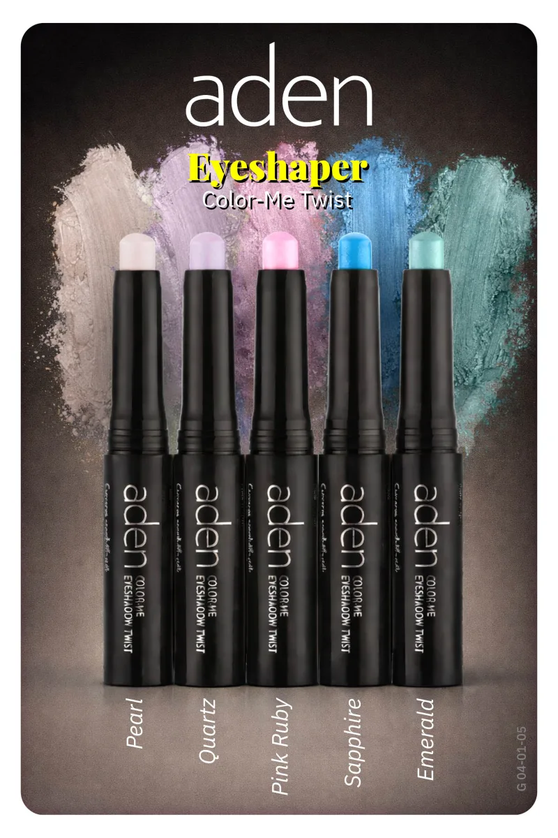 Aden Eyeshadow Twist - Asansörlü Göz Farı 05 Emerald(Zümrüt)