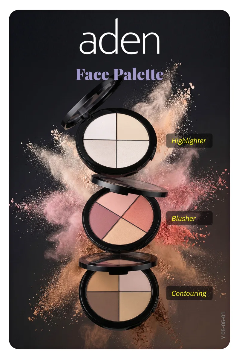 Aden Highlighter Palette - Aydınlatıcı Palet