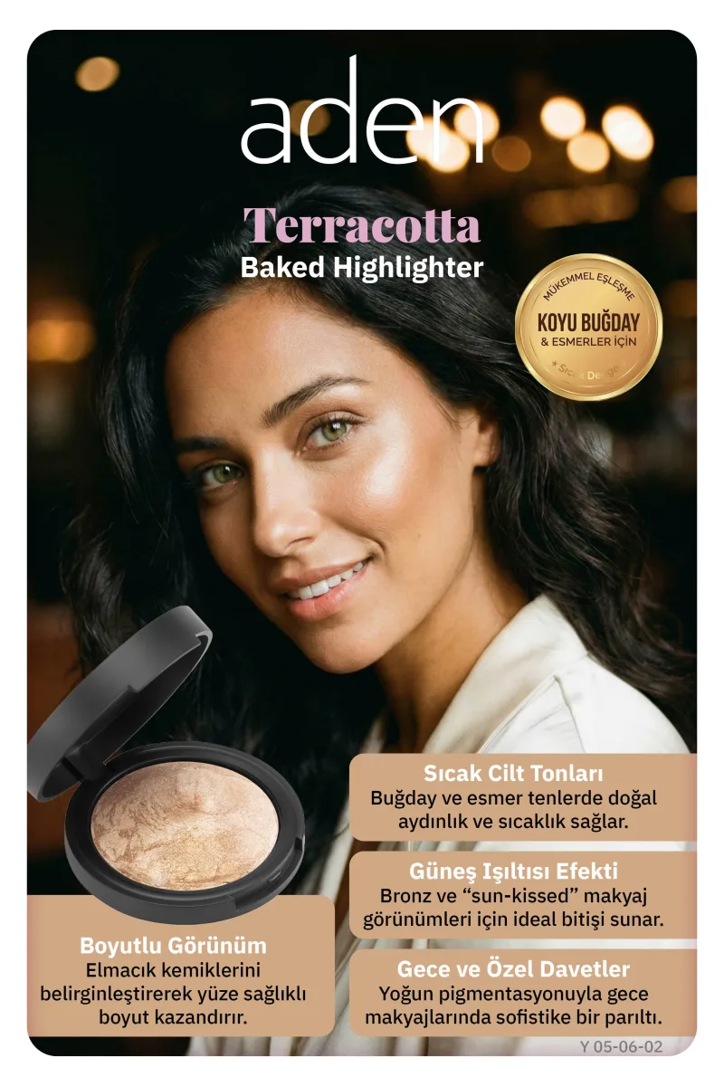 Aden Terracotta Highlighter - Terracotta Aydınlatıcı