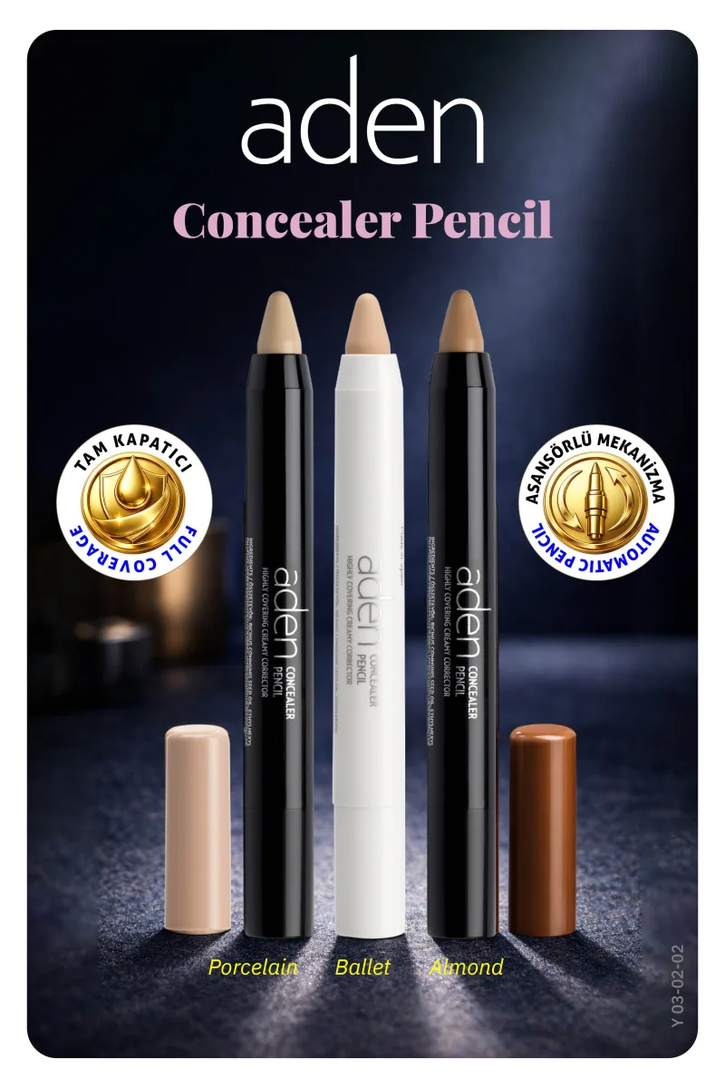 Aden Concealer Pencil - Kapatıcı Kalem 02 Ballet(Ten)