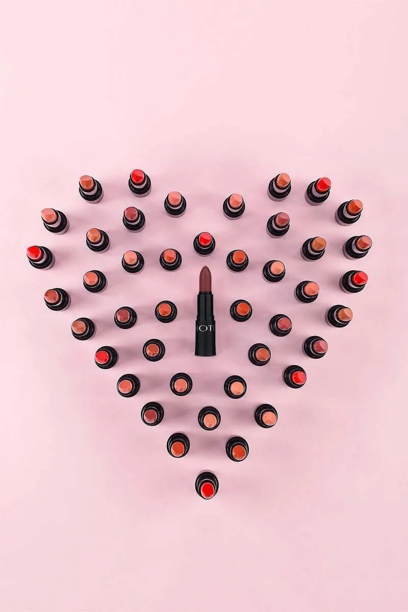 Note Ruj & Matte Moist Lipstick Yari Mat Bitişli No: 314