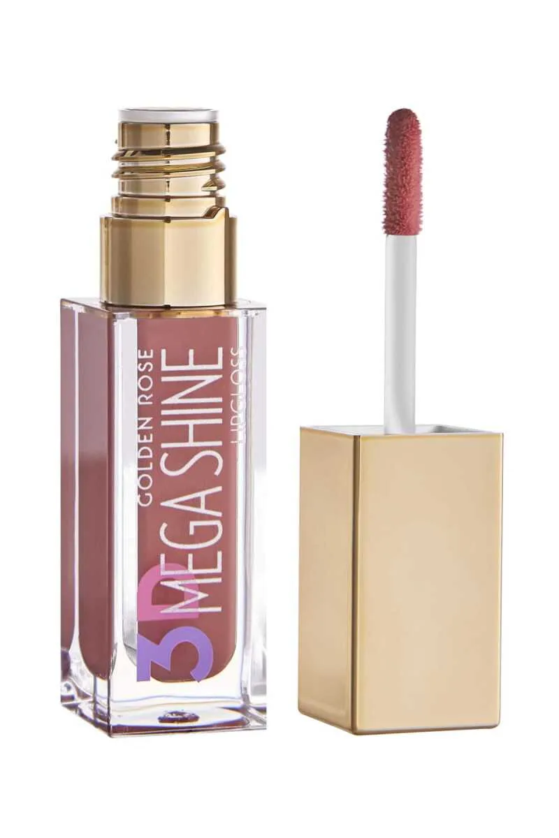 Golden Rose Lip Gloss Ruj & 3D Mega Shine No: 104