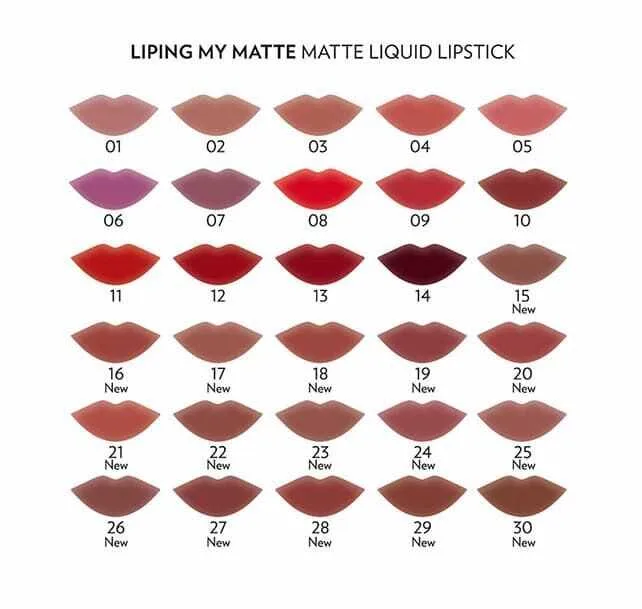 Golden Rose Liping My Matte No: 09- Likit Mat Ruj