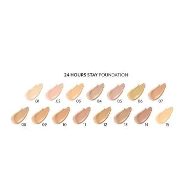 Golden Rose Fondöten & Up To 24 Hours Stay Foundation No: 03