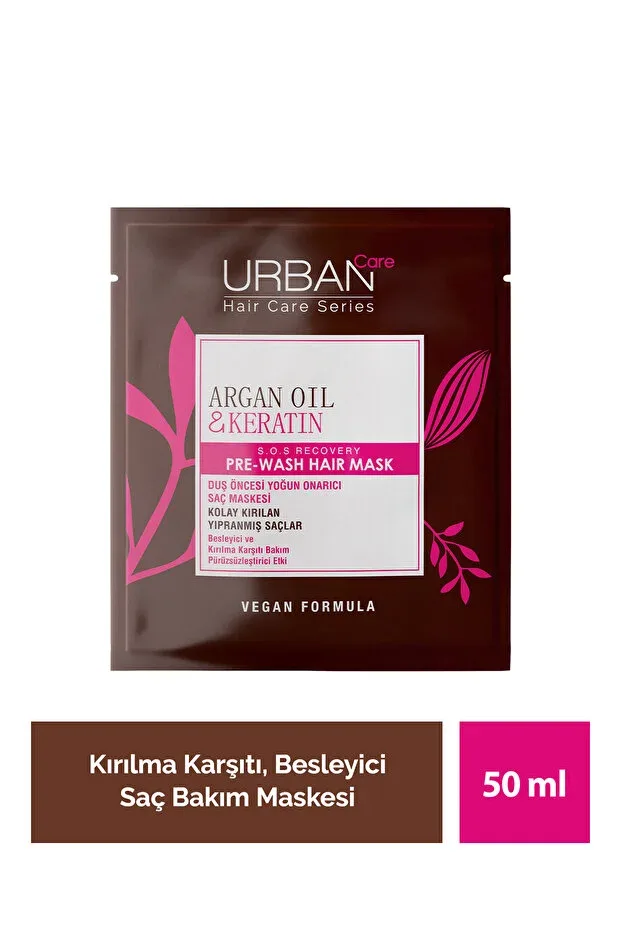 URBAN CARE SAÇ BAKIM MASKESİ - ARGAN YAĞI VE KERATİN