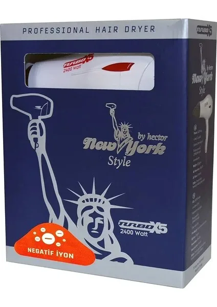 Hector Newyork Profesyonel Fön Makinesi Beyaz
