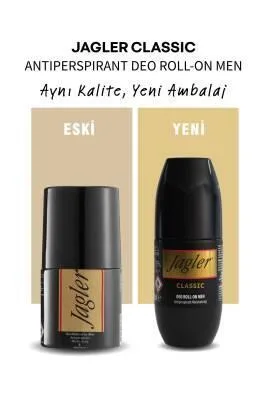 Jagler Deodorant Rool On & Classic Erkek 50 ml