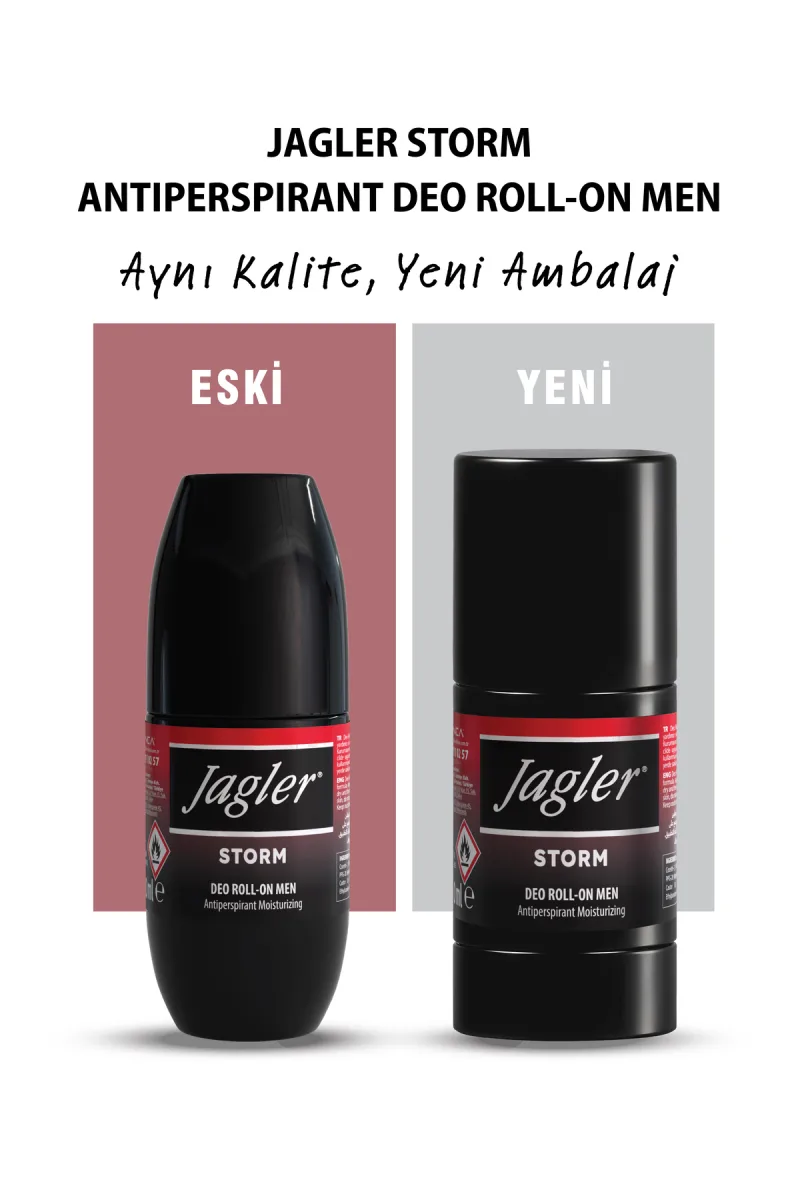 Jagler ROLL-ON 50 ml Erkek Storm