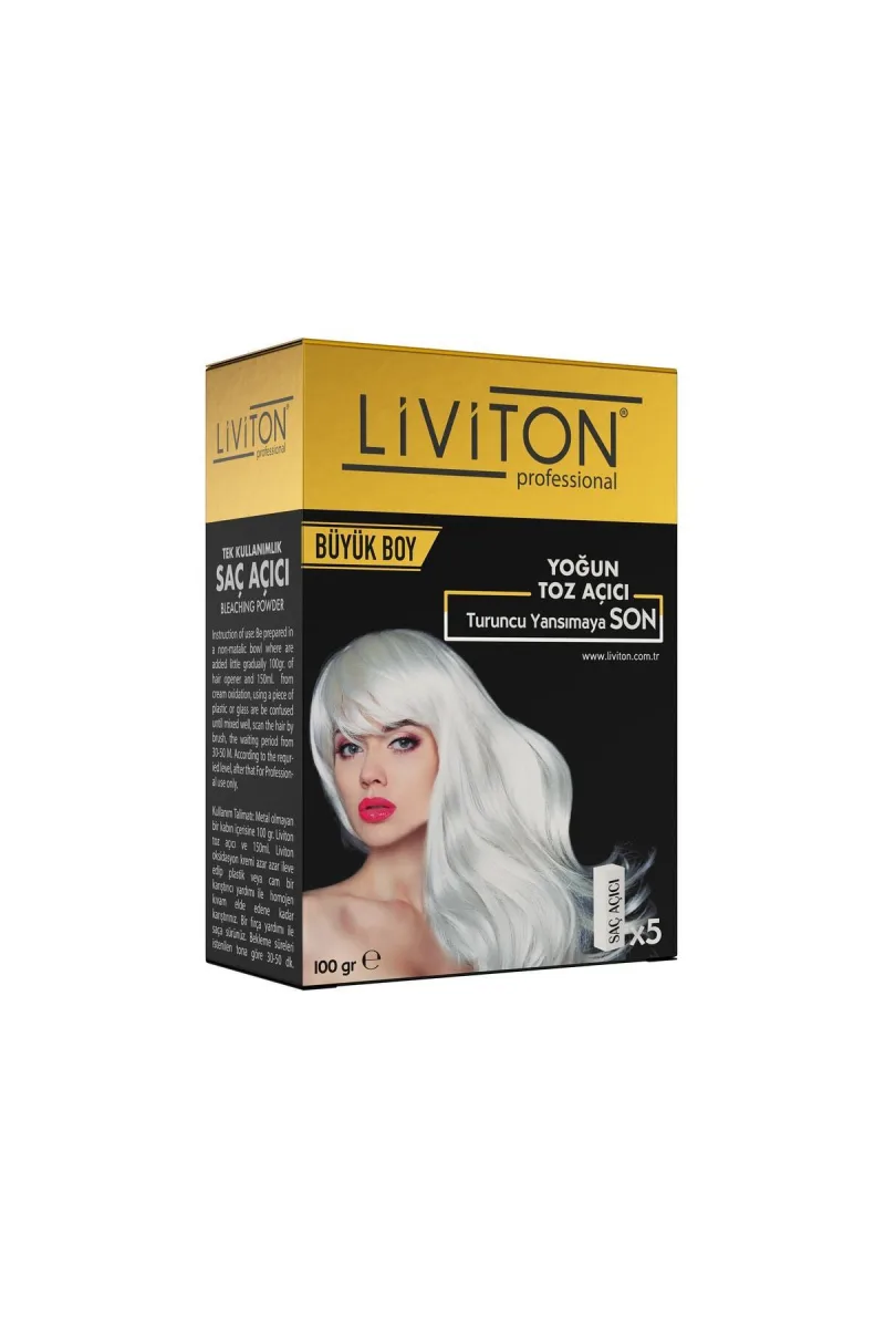 Liviton Toz Açıcı 100 g Mavi